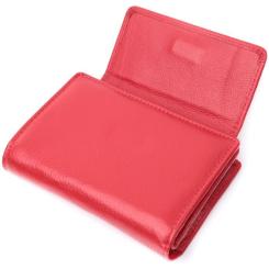 Кошелек ST Leather Из натуральной кожи Красный Фото 4