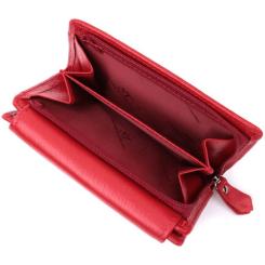 Кошелек ST Leather Из натуральной кожи Красный Фото 7