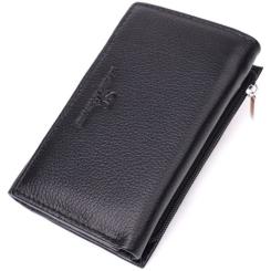 Кошелек ST Leather Кожаный Черный Фото