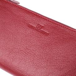 Кошелек ST Leather Кожаный Бордовый Фото 4