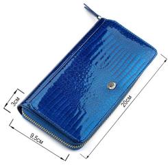 Кошелек ST Leather Синий Фото 2