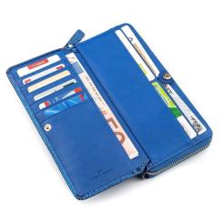 Кошелек ST Leather Синий Фото 4