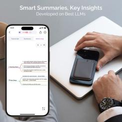 Цифровой диктофон PLAUD AI Note Black Фото 3