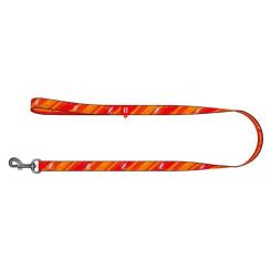 Поводок для собак WAUDOG Nylon "Флеш Лого" світловідбивний S Фото 1