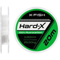 Флюорокарбон X-Fish Hard-X 20m (clear) 0.80mm 25.50kg Фото
