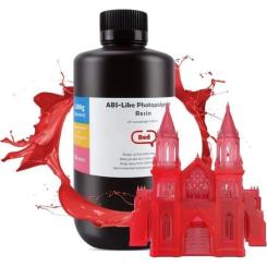 Фотополимерная смола ELEGOO Resin, ABS-like 1кг, clear red Фото