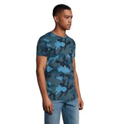 Футболка Sol's Camo men синій камо XXL Фото 1