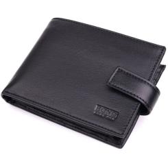 Кошелек Bond Accessories З натуральної шкіри Чорний Фото