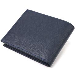 Кошелек Canpellini Из натуральной кожи флотар Синий Фото 1