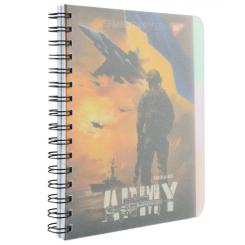 Блокнот Yes А5 Army Ukraine 144 аркуша пластикова обкладинка Фото 2