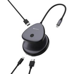 Адаптер Verbatim Share My Screen 4K USB-C with WDA-02 Фото 2