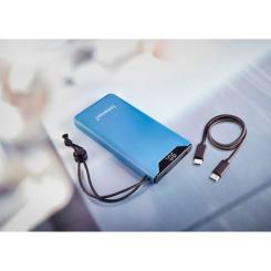 Батарея универсальная Intenso F10000 10000mAh QC/3.0 blue Фото 8