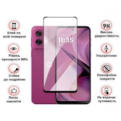 Стекло защитное BeCover Motorola Moto G05 Black Фото 2
