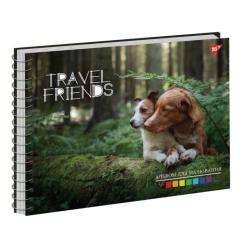 Альбом для рисования Yes А4 30 Спіраль Travel friends Фото 1