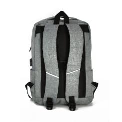 Рюкзак туристический NikiBo Sleek 15л сірий Фото 2