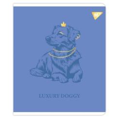 Тетрадь Yes Luxure doggy А5 18 аркушів клітинка Фото 1