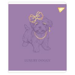 Тетрадь Yes Luxure doggy А5 18 аркушів клітинка Фото 2