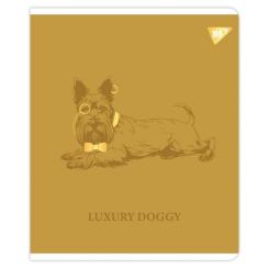 Тетрадь Yes Luxure doggy А5 18 аркушів клітинка Фото 3
