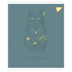 Тетрадь Yes Luxure doggy А5 18 аркушів клітинка Фото 5