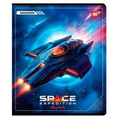 Тетрадь Yes Space expedition А5 12 аркушів клітинка Фото 1