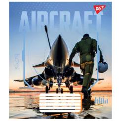 Тетрадь Yes Aircraft А5 60 листов линия Фото 1