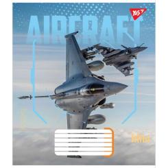 Тетрадь Yes Aircraft А5 60 листов линия Фото 3