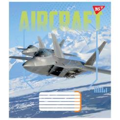 Тетрадь Yes Aircraft А5 60 листов линия Фото 4