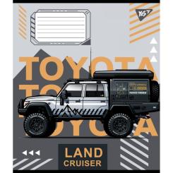 Тетрадь Yes Off road vehicle А5 36 аркушів клітинка Фото 3