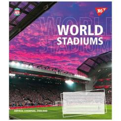 Тетрадь Yes World stadium А5 36 аркушів лінія Фото 1