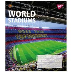 Тетрадь Yes World stadium А5 36 аркушів лінія Фото 2