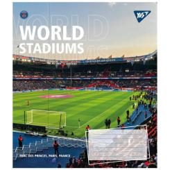 Тетрадь Yes World stadium А5 36 аркушів лінія Фото 3