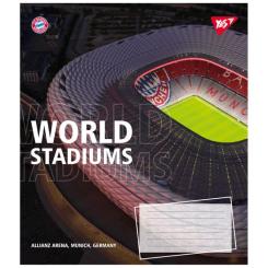 Тетрадь Yes World stadium А5 36 аркушів лінія Фото 5