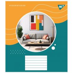 Тетрадь Yes Your interior А5 96 листов линия Фото 2