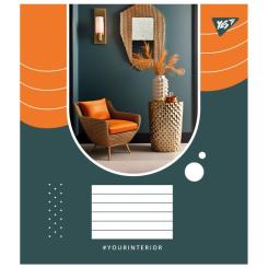 Тетрадь Yes Your interior А5 96 листов линия Фото 4