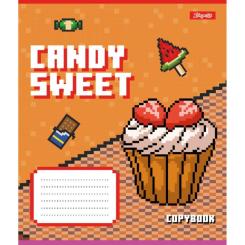 Тетрадь 1 вересня Candy sweet А5 12 аркушів лінія Фото 2