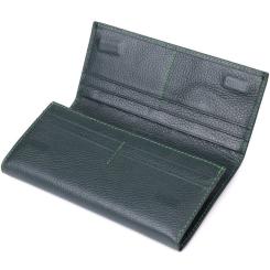 Кошелек ST Leather Из натуральной кожи Зеленый Фото 4