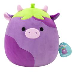 Мягкая игрушка Squishmallows Коровка-баклажан Фредерик 30 см Фото 6