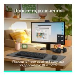 Клавиатура Logitech K250 Bluetooth UA Graphite Фото 1