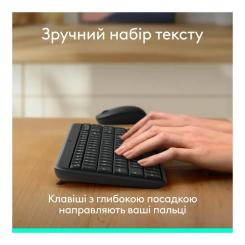 Клавиатура Logitech K250 Bluetooth UA Graphite Фото 3