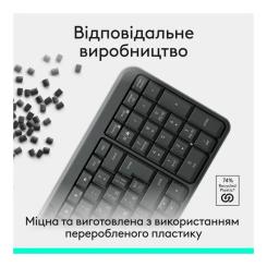 Клавиатура Logitech K250 Bluetooth UA Graphite Фото 5