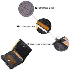 Портмоне Canpellini Черное Фото 3