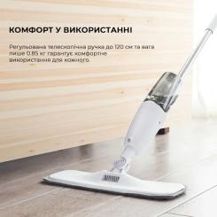Электрошвабра Deerma Spray Mop White Фото 6