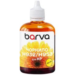 Чернила Barva HP 933/951/953 100ml, yellow , pigment Фото