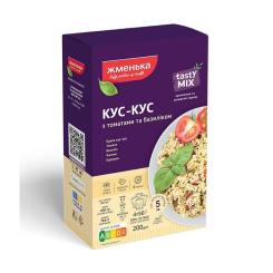 Крупа Жменька Кус-кус з томатами та базиліком 200 г Фото