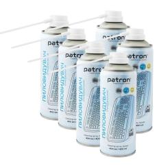 Чистящий сжатый воздух Patron spray duster 400ml*6 Фото