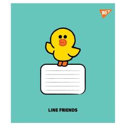 Тетрадь Yes Line Friends Stylish А5 12 аркушів клітинка Фото 5