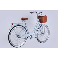 Велосипед Dorozhnik 28" RETRO Velosteel рама-19" 2025 блакитний Фото 5