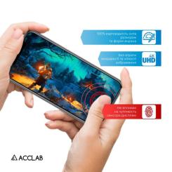 Стекло защитное ACCLAB Full Glue Samsung A06 5G Black Фото 5
