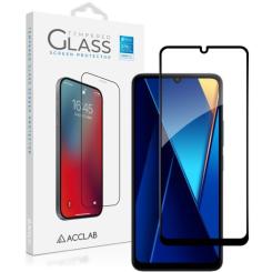 Стекло защитное ACCLAB Full Glue Xiaomi Poco C65 Black Фото
