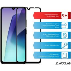 Стекло защитное ACCLAB Full Glue Xiaomi Redmi 14C Black Фото 2
